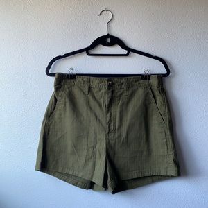 Madewell Green Shorts